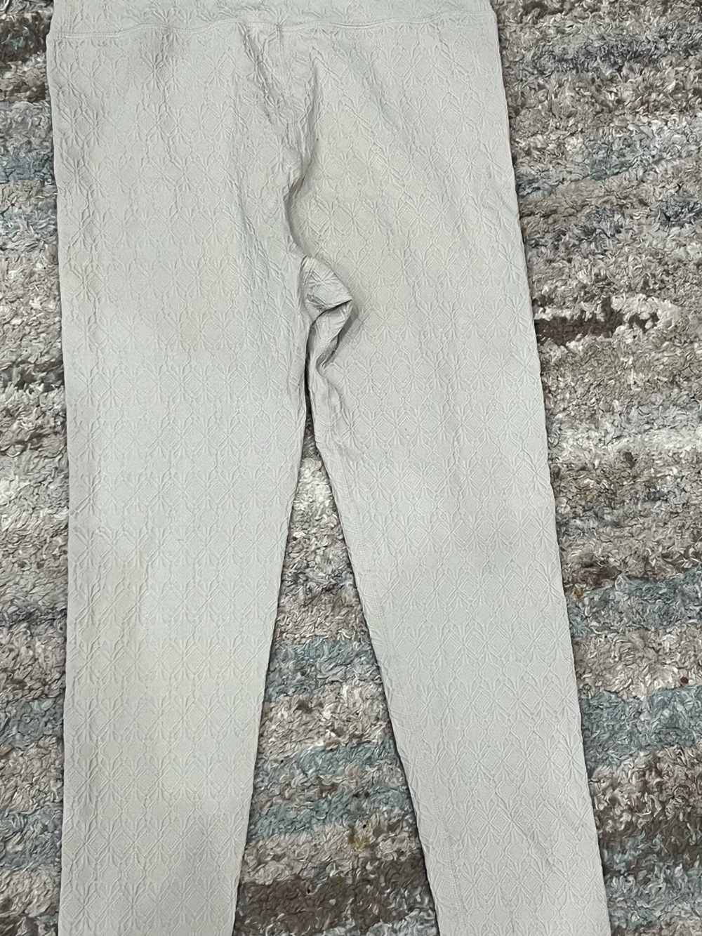Textured Scoop-Back Jumpsuit in Light Beige - Picture 8 of 9